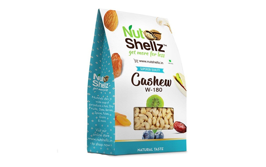 Nutshellz Cashew W-180    Box  400 grams